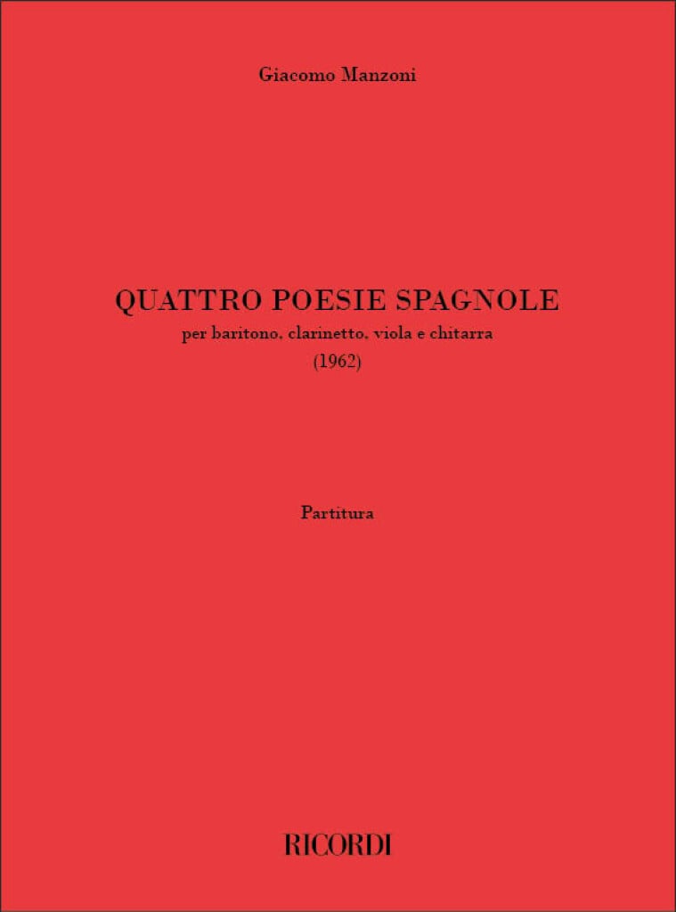 Quattro poesie spagnole